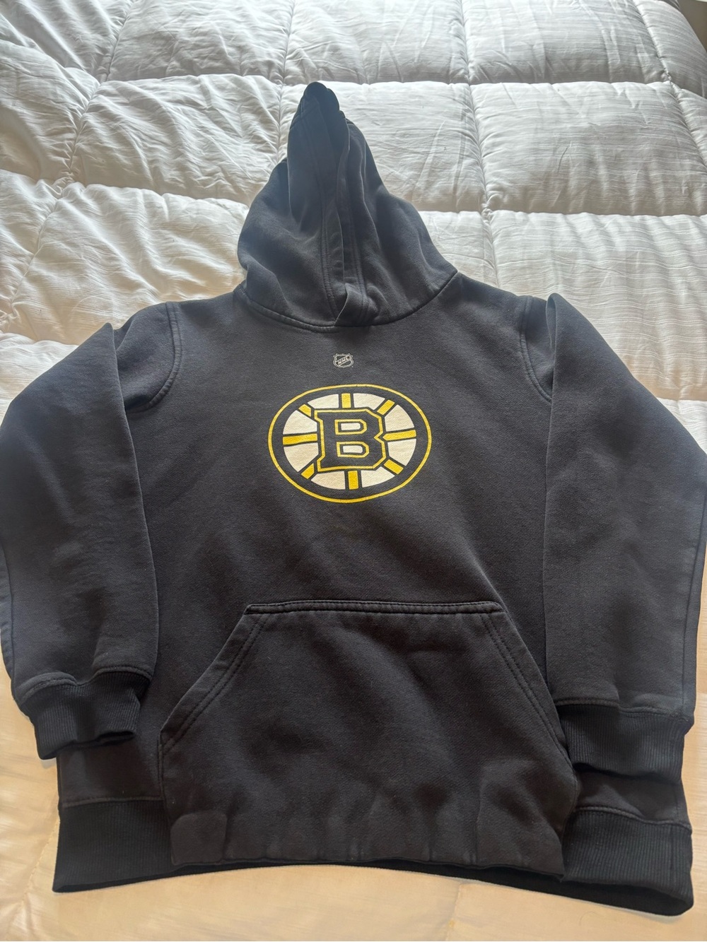 Boston Bruins Brad Marchand #63 Jersey Hoodie Size L(14-16)